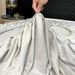 Washed Ice Fitted Single Piece Summer Silk Mattress Cover Full Surround Dustproof Non-Slip Bed Sheet Three-Piece Set_maomaolike.com