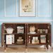 Sideboard Buffet, White Credenza Storage Cabinet With Doors_maomaolike.com