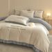 Thickened Milk Velvet Four-Piece Set With Quilt Cover, Flannel Coral Fleece Bed Sheet Three-Piece Set, Bedding Factory Wholesale_maomaolike.com