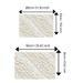 Bathroom Mat Toilet Mat Shower Mat Entrance Rug Absorbent Non-Slip Mat Soft Quick-Dry Machine Washable_maomaolike.com