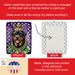 Rottweiler King Of Mardi Gras Porcelain Ornament Christmas Tree Hanging Decorations For Home Christmas Holiday, Rectangle, Gift, Multicolor_maomaolike.com