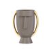 Nordic Style Head Ceramic Vase Creative Simple Modern Home Decor Craft Soft Decoration Ornament_maomaolike.com