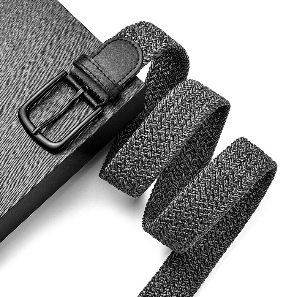 HOT Elastic Braided Buckle Belt For Men And Women_maomaolike.com