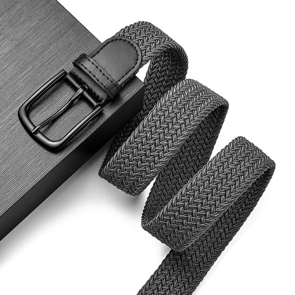 HOT Elastic Braided Buckle Belt For Men And Women_maomaolike.com
