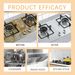 Jakehoe Kitchen Foam Cleaner, Household Stove Hood Stubborn Dirt Oil Stains Clean Oil_maomaolike.com