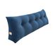 SOGA 180cm Blue Triangular Wedge Bed Pillow Headboard Backrest_maomaolike.com
