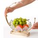 European Style Plate Light Luxury Living Room Home Modern Creative Simple High-end Coffee Table Dried Fruit Candy_maomaolike.com