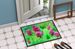 Vermont Red Clover In Watercolor Doormat Front Door Mat Indoor Outdoor Rugs For Entryway, Non Slip Washable Low Pile, 24H X 36W_maomaolike.com