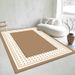 Living Room Rug Large-sized Rug With Geometric Pattern Bedroom Rug Plush Thickened Machine Washable Thickened Rug Bedside Rug Interior Decorative Rug_maomaolike.com