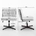 Armless Office Desk Chair No Wheels, PINK_maomaolike.com