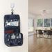 Hanging Travel Toiletry Bag, Waterproof Foldable Cosmetic Organizer With Hook, Portable For Gym Swimming & Hotel Use_maomaolike.com