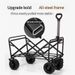 Outdoor Camping Car Foldable Trolley Large Camping Picnic Camping Car Pull Rod Small Trailer Stall Independent Station_maomaolike.com