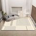Living Room Rug Large Size Gorgeous Gold Frame Design Bedroom Rug Plush Thickened Machine Washable Thickened Underlay Interior Decorative Rug_maomaolike.com