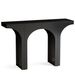 Console Table, Wooden Entryway Table Sofa Table With Arch Base_maomaolike.com