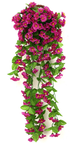 Cross-Border Exclusive Artificial Violet Vine Wedding Indoor Decoration Fake Flower Morning Glory Wall Hanging_maomaolike.com