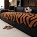 Home Textile Leopard Print Thick Plush Sofa Cushion Non Slip Sofa Cover Cloth_maomaolike.com
