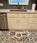 Tibetan Terrier The Chef Memory Foam Kitchen Mat Machine Washable Anti-Fatigue Mat Cushion Comfort Bath Mat Or Kitchen Rug_maomaolike.com
