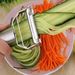 1pc, Effortlessly Prepare Fruits And Vegetables With Multifunctional 2-in-1 Peeler, Grater, And Shredder_maomaolike.com