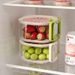 VANFOLA Retractable 2-in-1 Drain Basket With Lid, Household Thickened Washing Basket, Cute Fruit Strainer & Dehydration Colander_maomaolike.com