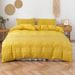 Bedding Craft Style Solid Color Cut Flower Series Diamond Shaped Home Textile Three Piece Set_maomaolike.com