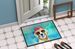 Hippie Dawg Doormat Front Door Mat Indoor Outdoor Rugs For Entryway, Non Slip Washable Low Pile, 24H X 36W_maomaolike.com