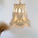 Ins New Handwoven Home Pendant Light For Homestay Hotel Wedding Decoration Lampshade Bohemian Tapestry Lighting_maomaolike.com