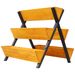 3 Tiers Wooden Vertical Raised Garden Bed With Legs,Brown Planter Raised Beds Kit For Flowers Herbs Vegetables_maomaolike.com