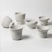 Cross-Border Nordic Style Cement Flower Pot Ceramic Human Face Fashion Simple Artistic Potted Plant Round Simulation Desktop Decor_maomaolike.com