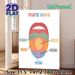 Taste Buds Themed Painting Poster, Vibrant Illustrated Tongue Taste Zones Poster, Informative Educational Decor Ideal For Kitchen, Dining Area Or_maomaolike.com