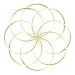 10Pcs Floral 5cm-40cm Gold Metal Handmade DIY Crafts Home Wedding Hoop Ring Hanging Decorations Macrame Wreath Wind Chimes Decor_maomaolike.com