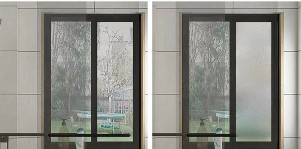 Self-Adhesive Frosted Office Window Privacy Protection No Glue Sticker Translucent Opaque Glass Film_maomaolike.com