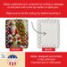 Labrador Retriever And Santa Claus Porcelain Ornament Christmas Tree Hanging Decorations For Home Christmas Holiday, Rectangle, Gift, Multicolor_maomaolike.com