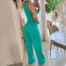 Women's fashion casual slim temperament solid color button suit pants_maomaolike.com