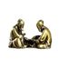 Copper-Plated Boya Swordsman Beauty Pine Tree Bonsai Plant Rockery Flowing Water Fish Tank Miniature Ornament Micro Landscape_maomaolike.com
