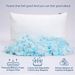 Chopped Memory Foam Pillow Removable And Washable Pack Of 2_maomaolike.com