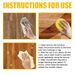 Jakehoe Natural Beeswax, Wood Floor Polishing And Brightening Care Wax Wood Furniture Decontamination Cleaning Wax_maomaolike.com