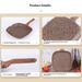 28cm Granite Nonstick Frying Pan - Cast Aluminum Skillet, Steak Griddle & Multipurpose Pan | Induction Compatible, All Cooktops_maomaolike.com