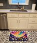 Crocus In Color Memory Foam Kitchen Mat Machine Washable Anti-Fatigue Mat Cushion Comfort Bath Mat Or Kitchen Rug_maomaolike.com