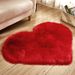 Rug, Gift For Mother's Day, Heart Shaped Rug, Fluffy Rugs, Shag Mats For Bedroom Living Room, Love Coquette Room Decor_maomaolike.com