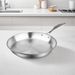 SOGA Stainless Steel Fry Pan 26cm Frying Pan Top Grade Induction Cooking FryPan_maomaolike.com