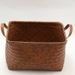 Retro And High-end Rattan Storage Basket, Snack And Toy Basket, Dirty Clothes Basket, Miscellaneous Storage Frame, Carrying Basket, Picnic Basket_maomaolike.com