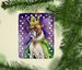 Boxer King Of Mardi Gras Porcelain Ornament Christmas Tree Hanging Decorations For Home Christmas Holiday, Rectangle, Gift, Multicolor_maomaolike.com
