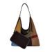European And American Retro Colorful Patchwork Casual Simple Handbag Shoulder For Women 2026 New Trendy Fashion Crossbody Bag_maomaolike.com