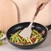 Cross-Border Silicone Kitchenware 12-Piece Non-Stick Pan Spoon Spatula Set Anti-Scalding Gold-Plated Wood Grain Handle_maomaolike.com
