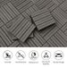 Wood Plastic Composite Deck Tiles Set Of 20pcs, DIY Interlocking Decking Tiles, Floor Tile, Durable, Maintenance, Waterproof, Indoor Outdoor, 12x12in_maomaolike.com