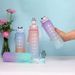 Gradient Frosted Water Bottle With Time Marker & Straw - Leakproof BPA-Free Sports Bottle For Hydration Tracking_maomaolike.com