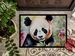 Panda Doormat Front Door Mat Indoor Outdoor Rugs For Entryway, Non Slip Washable Low Pile, 24H X 36W_maomaolike.com