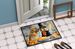 Golden Retriever Fall Kitchen Pumpkins Doormat Front Door Mat Indoor Outdoor Rugs For Entryway, Non Slip Washable Low Pile, 24H X 36W_maomaolike.com