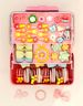 1pc Cute Cartoon Style Storage Box, Hairpin Headwear Cosmetics Storage Box, Large Capacity Transparent Lid Jewelry Box, Bedroom_maomaolike.com