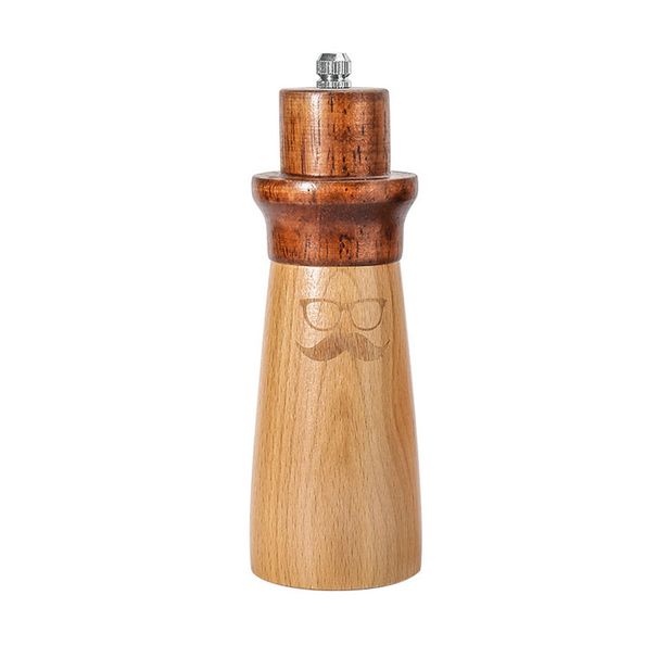 Creative Gentleman Cartoon Style Pepper Grinder For Household_maomaolike.com